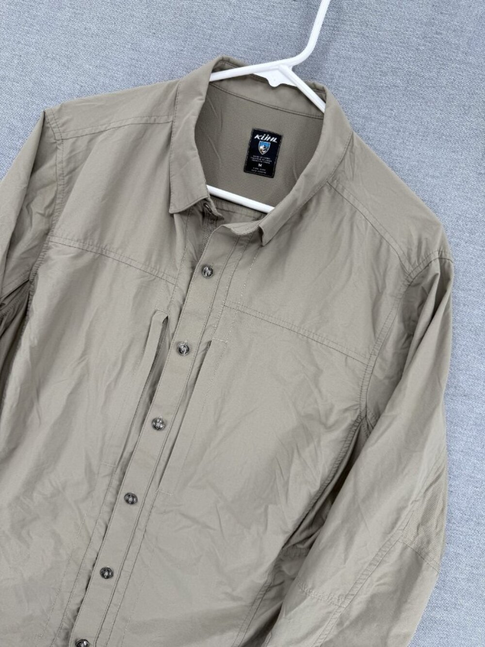 KUHL Airspeed Long Sleeve Hiking Outdoor Performance Vented Shirt Mens M